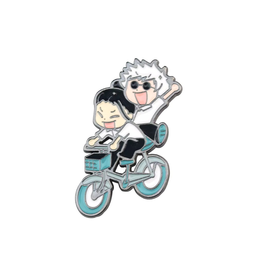 YUMEI Halskette, Anime Jujutsu Kaisen, Gojo Satoru Geto Suguru, Bunt, Silber, Unisex - Bild 4