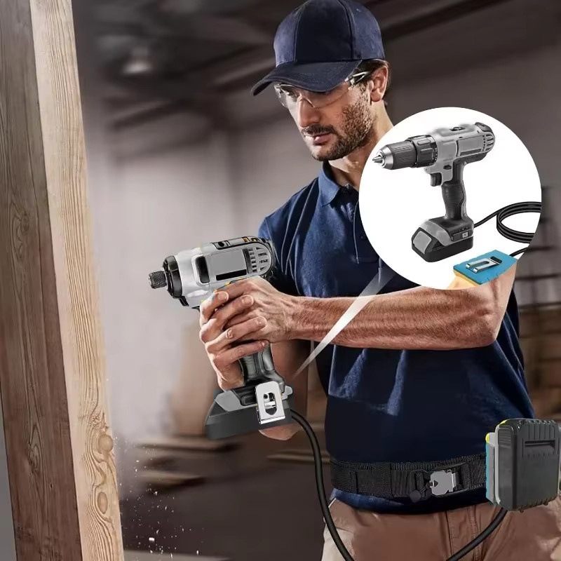 Tragbares Batterieadapter-Verlängerungskabel für DEWALT, Makita, Milwaukee und Bosch 18V 20V Lithium-Akkus - Bild 5