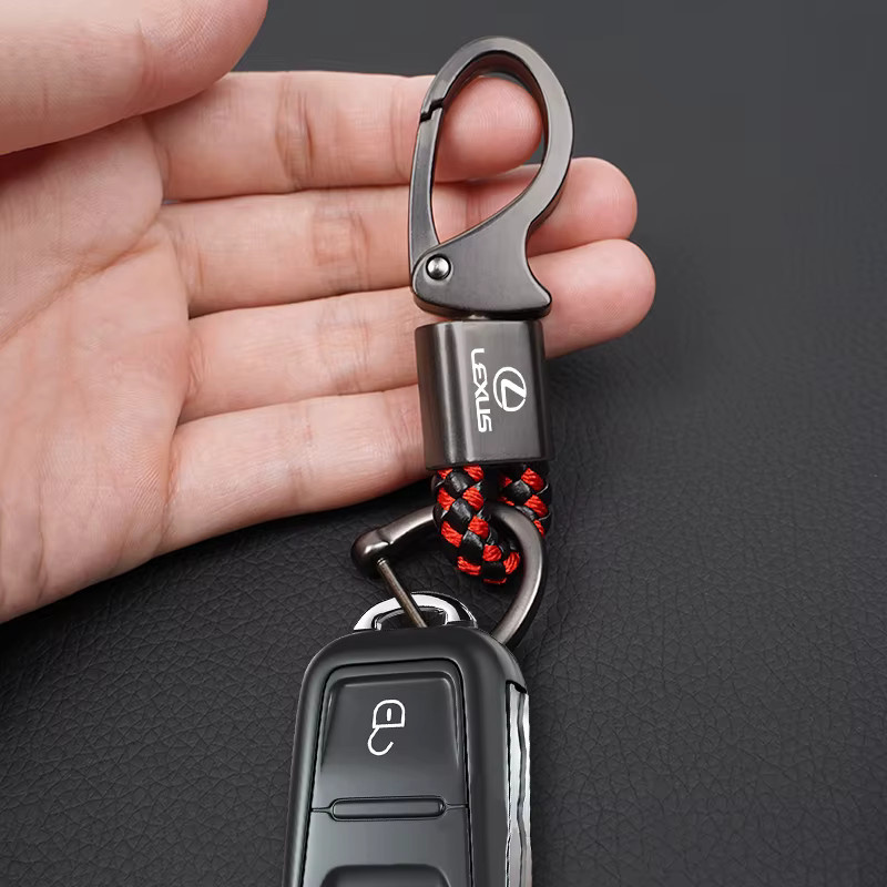 Lexus Schlüsselanhänger, Zinklegierung, handgewebt - Bild 2