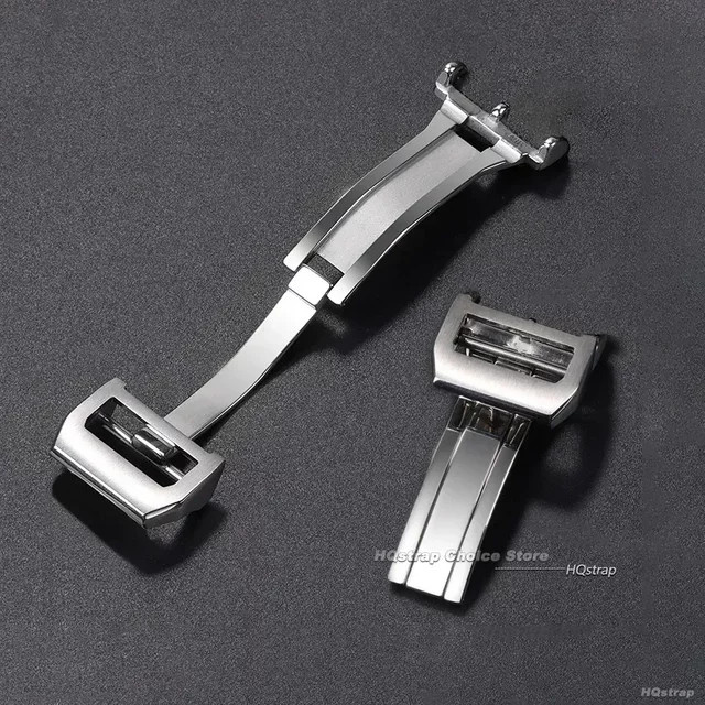 IWC Faltschließe Edelstahl, 18 mm, Silber - Bild 1