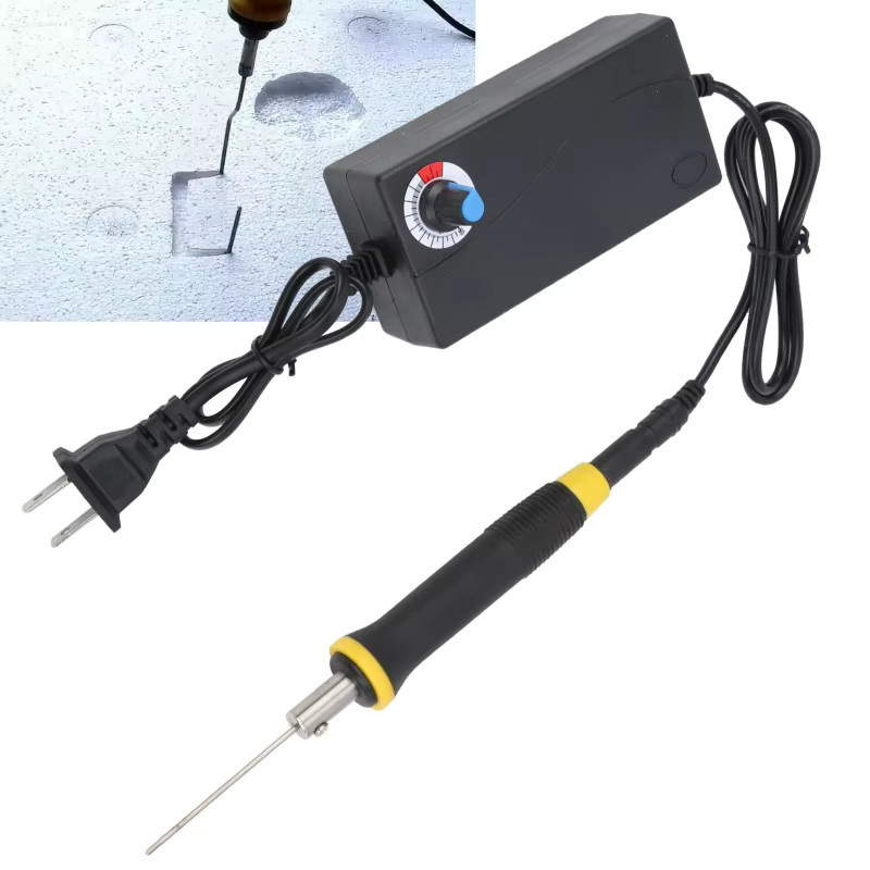 Elektrischer Heißdrahtschneider in Schwarz für Polystyrolplatten und Schaumstoff, 36 W - Bild 4