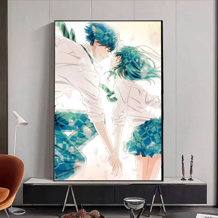 Selbstklebender Anime Manga-Poster A-Ao Haru Ride aus Papier in Mehrfarbig - Bild 5