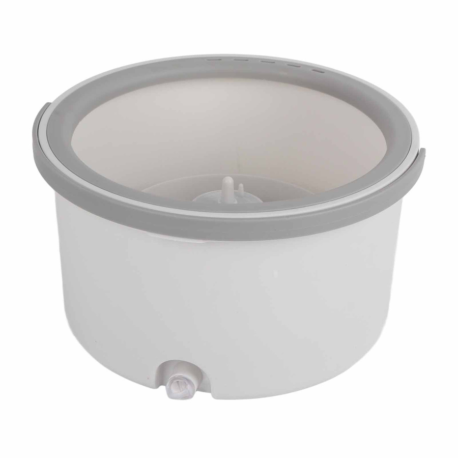 Aimo Bodenwischset mit Schmutzwassertrennung in Weiß für Nass- und Trockengebrauch inklusive 2 Pads und Edelstahlwischer - Bild 1