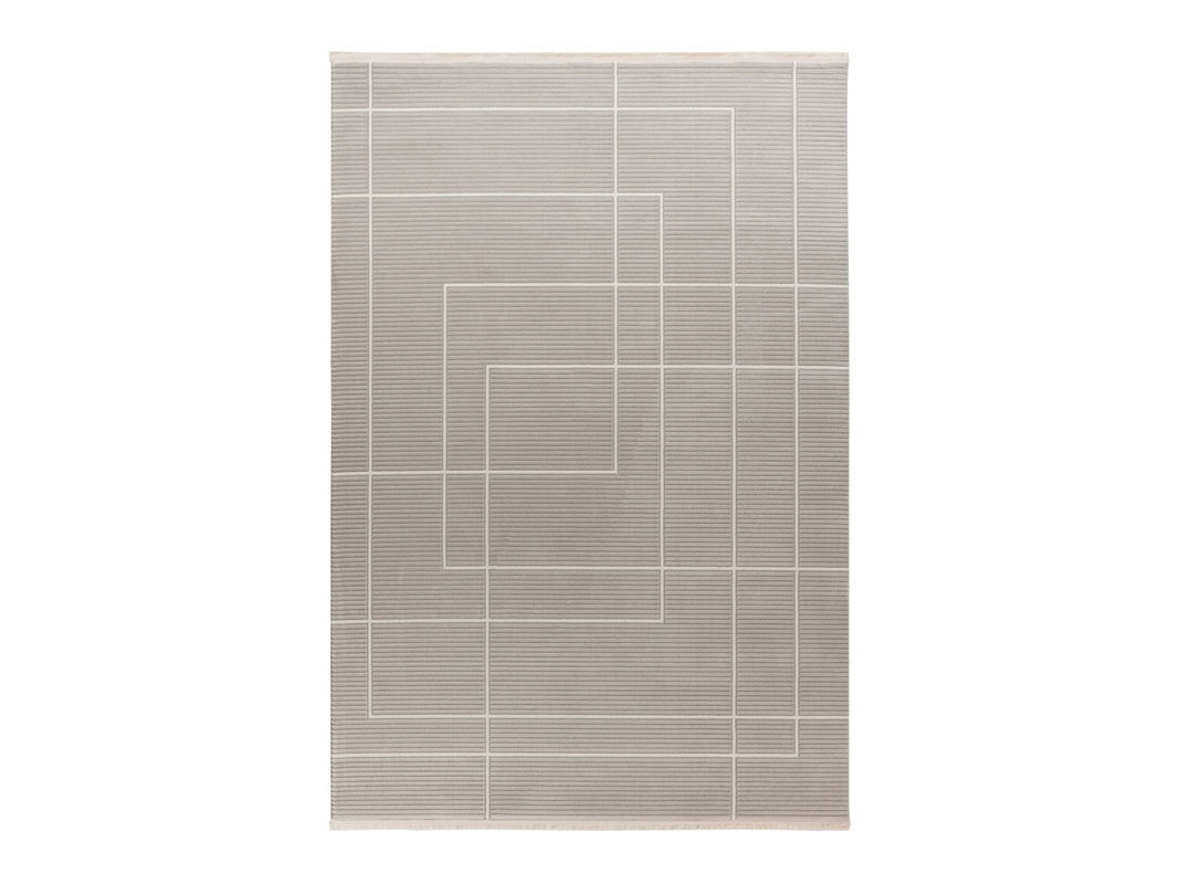 KAYOOM Teppich Stage modern in Silber, B/T: 160 x 230 cm - Bild 3
