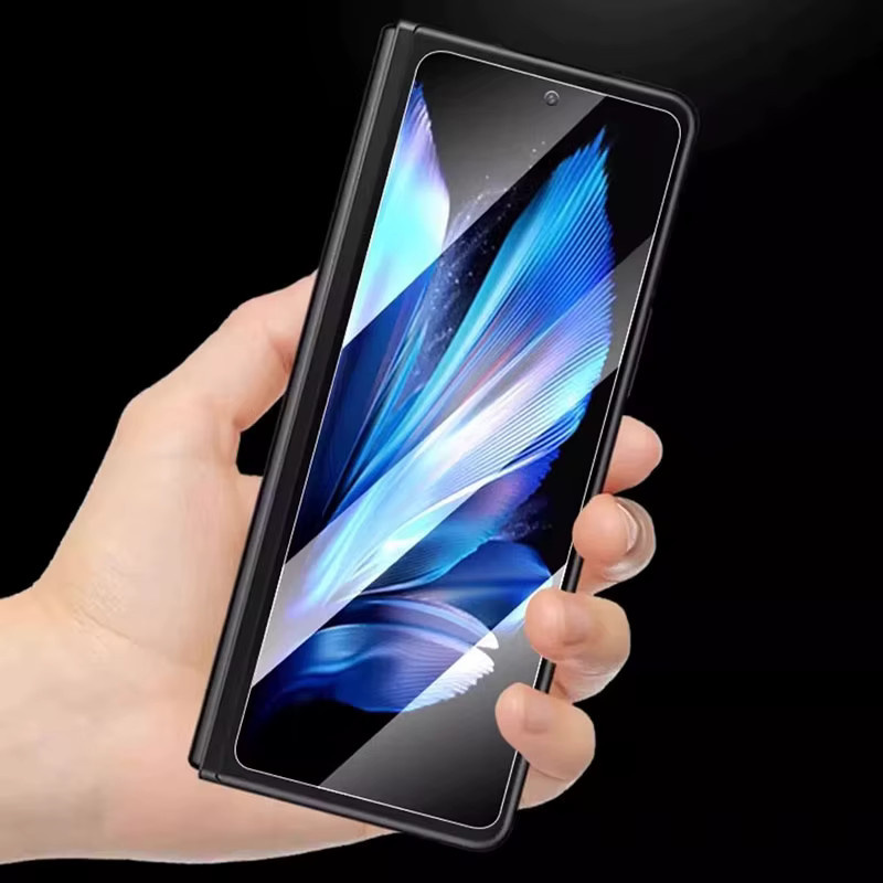 MANLIFU 4 in 1 Hydrogel Displayschutz Matte Soft TPU Folie für vivo X Fold5 und vivo X Fold3 Pro inklusive Scharnier- und Ganzkörper-Schutz Transparent - Bild 5