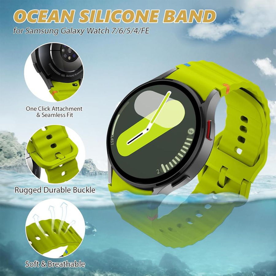 RMUTANE Uhrenarmband Silikon, Unisex - Bild 2