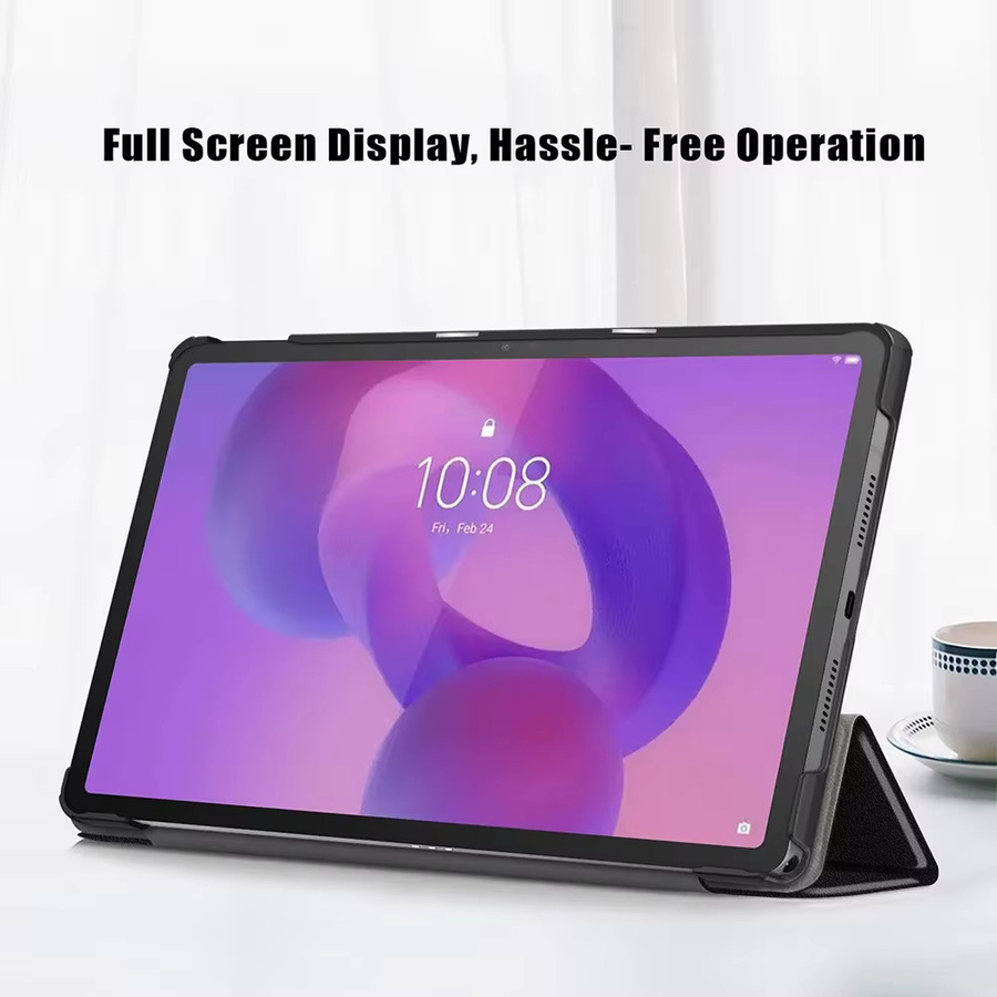 Magnetische dreifach faltbare Tablet-Hülle für Lenovo Tab Idea 11, Xiaoxin Pad 11 2025 und Lenovo Tab K11 Gen 2 in Blau - Bild 3