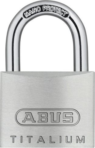 ABUS Vorhangschloss aus Aluminium in Silber, Breite: 96 mm - Bild 1
