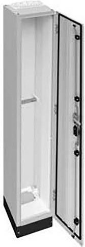 Hager Schrank aus Stahl in Lichtgrau RAL 7035, B: 300 mm, H: 1800 mm, T: 275 mm - Bild 1