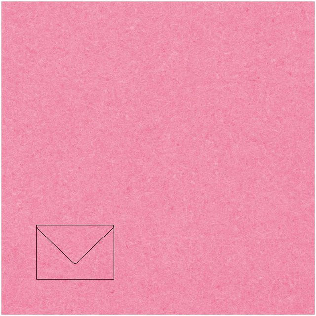 Rico Design Paper Poetry Kuvert Essentials B6, 5 Stück, Pink - Bild 1