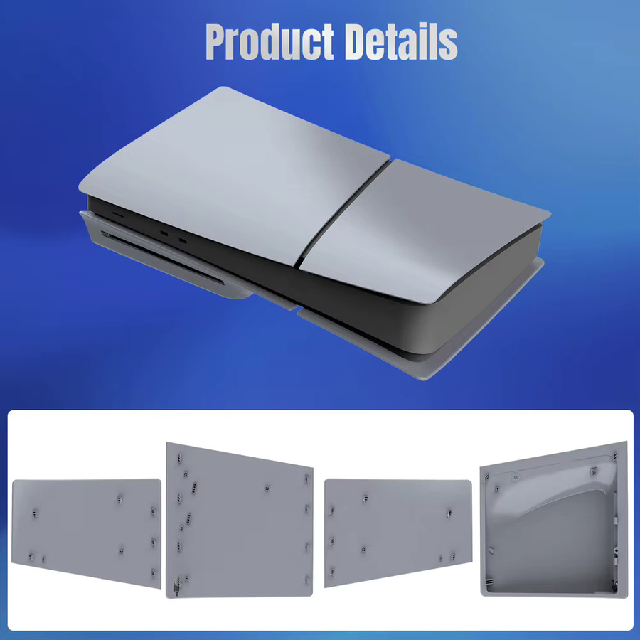 Sony Premium-Frontplatten für PS5 Slim 30th Anniversary Konsole, Gehäuseabdeckungen für PlayStation 5 Slim in Multicolor und Grau - Bild 3