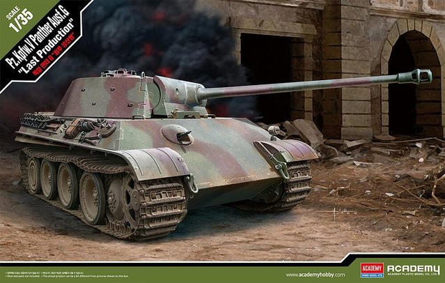 Academy Pz.Kpfw.V Panther Ausf.G, Fahrzeug, Kunststoff, Grün - Bild 1