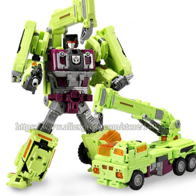 Yiran toy 1 Devastator Actionfigur 6 in 1 Kombinierer LKW Bulldozer Bagger Mixer - Bild 1