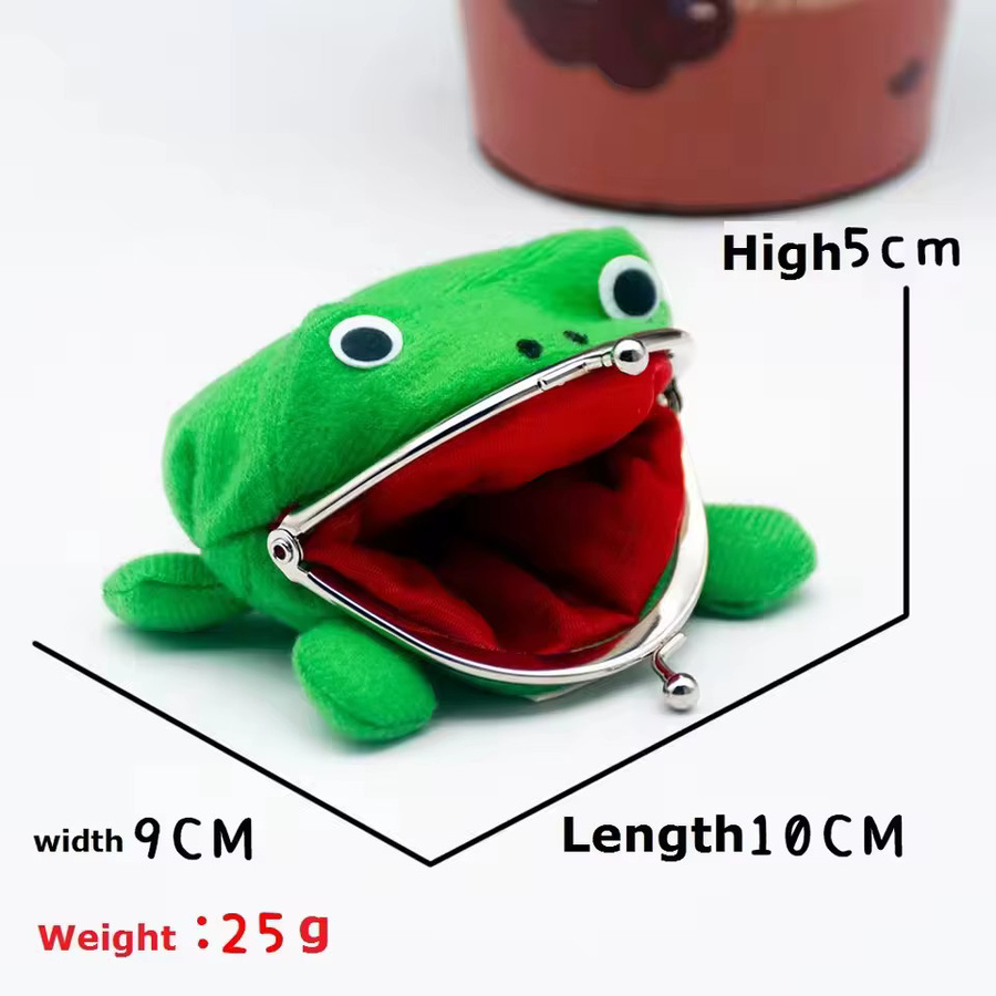 Bandai Anime Naruto Frosch-Geldbörse mit Schlüsselanhänger, Kinder-Münzbörse - Bild 2
