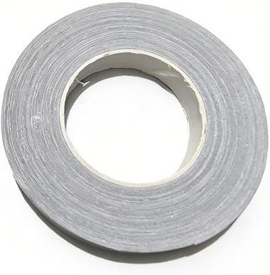 Doppelseitiges Stoffband Home Lifestyle Weiß zur Kleidungskürzung ohne Nähen und Bügeln, 1 cm x 10 m - Bild 1