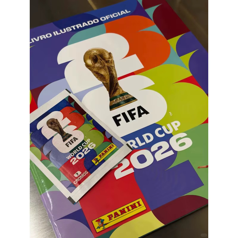Panini 2026 Offizielle Fußball-Sticker-Blindbox, Nachfüllpack - Bild 3