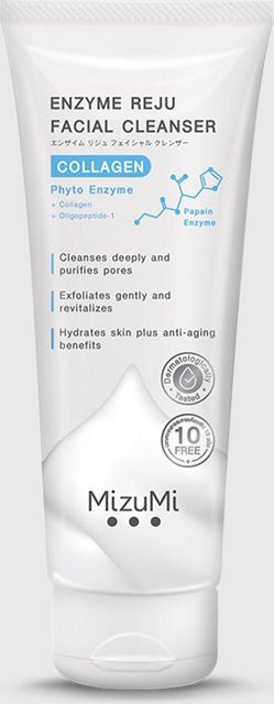 Mizumi Enzyme Reju Gesichtsreiniger Schaum, Kollagen, 100 ml - Bild 1