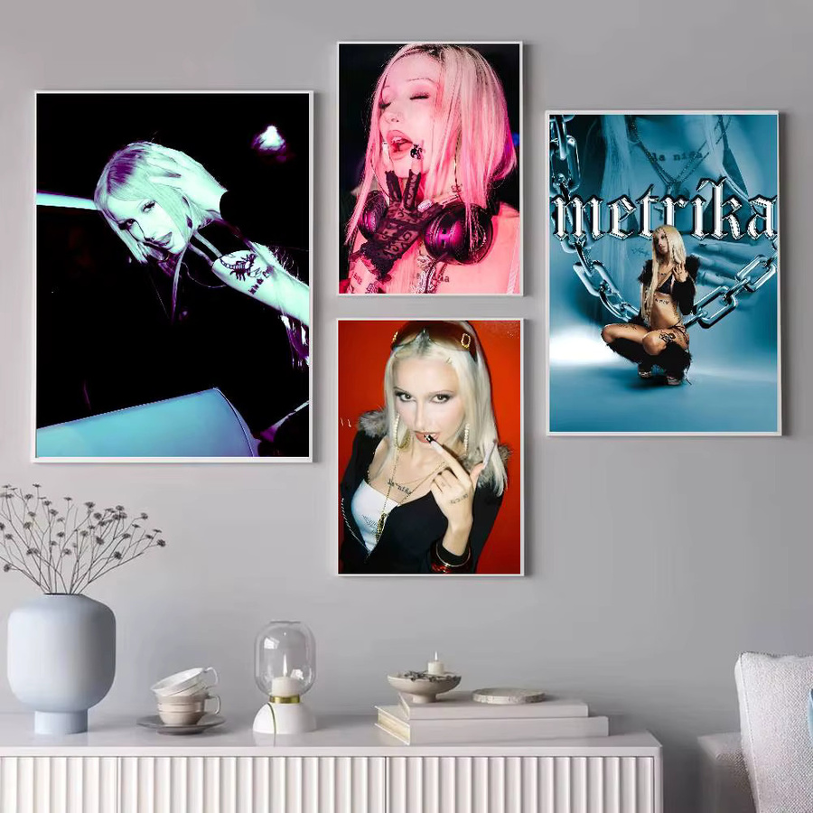 Selbstklebendes M-Metrika Poster als Wanddekoration in Mehrfarbig - Bild 5