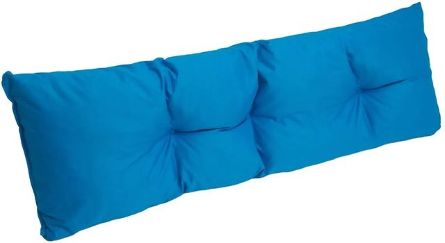 Setgarden Palettenkissen Rückenkissen Blau B: 120 cm, H: 40 cm - Bild 1