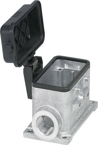 Phoenix Contact Sockelgehäuse HC-STA-B10-SLFDC-2SSM25-ELC-AL aus Aluminium in Schwarz - Bild 1