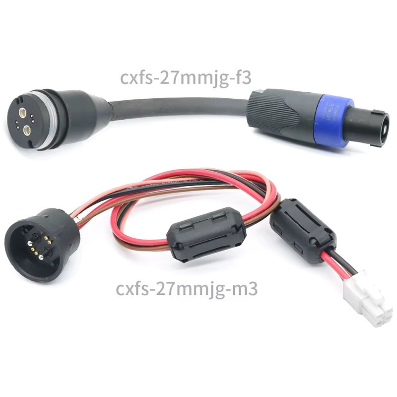 DIVEDEER Magnetisches Datenkabel Schwarz 18A Wasserdicht mit 12V Anschluss - Bild 2