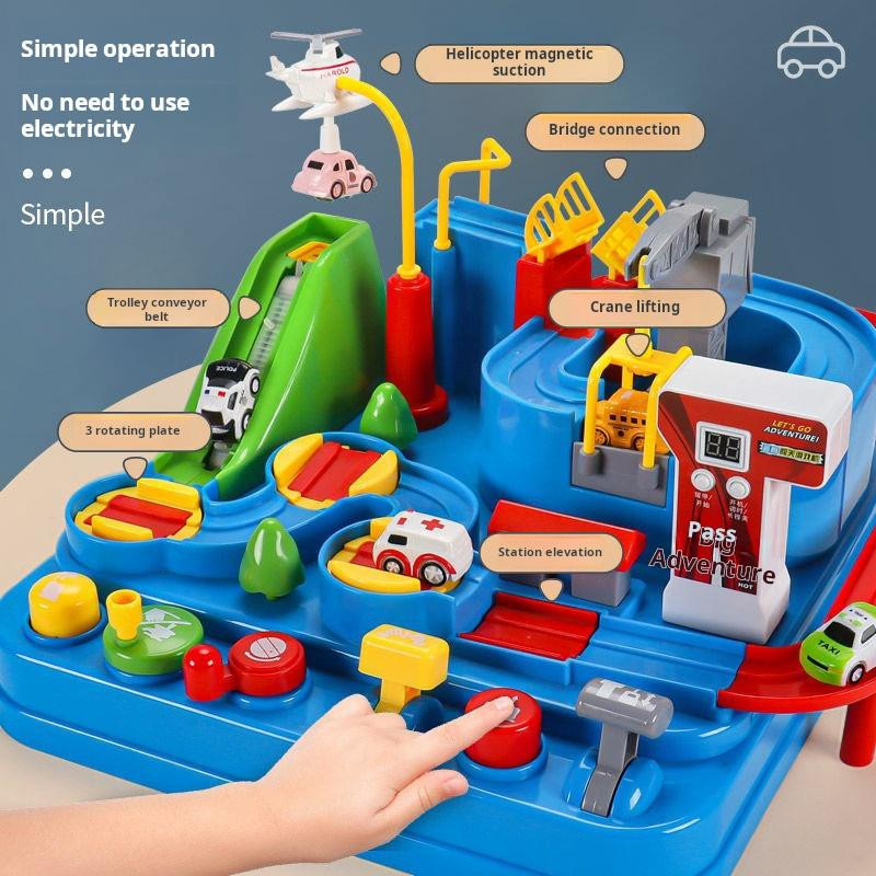 Yiran toy Auto-Rennstrecke blau 6-12J - Bild 4