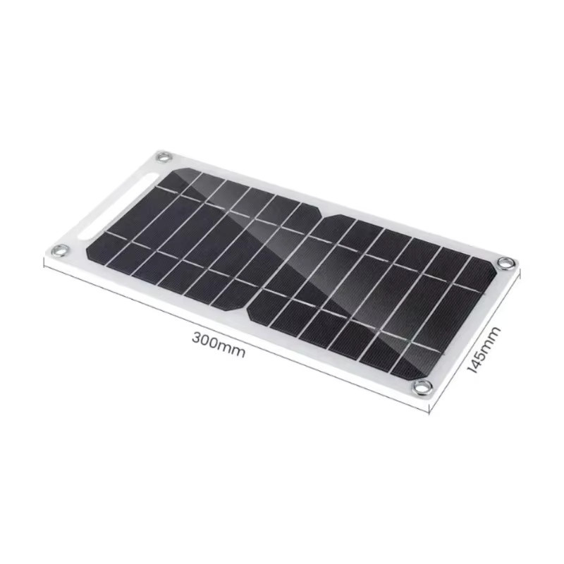 Tragbares Solarpanel von XIKCU mit USB-A und USB-C, wasserdichtes Ladegerät für Camping und Wandern, 5–35 W - Bild 2