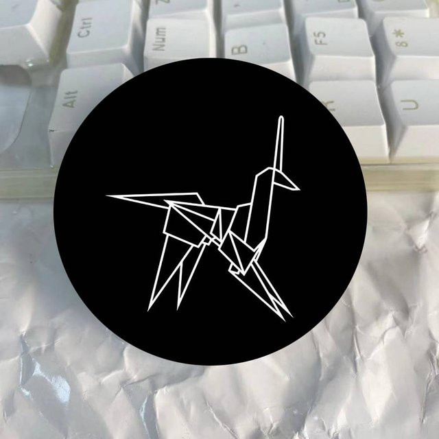 Blade Runner Origami Einhorn Brosche, Weiß, Unisex - Bild 1