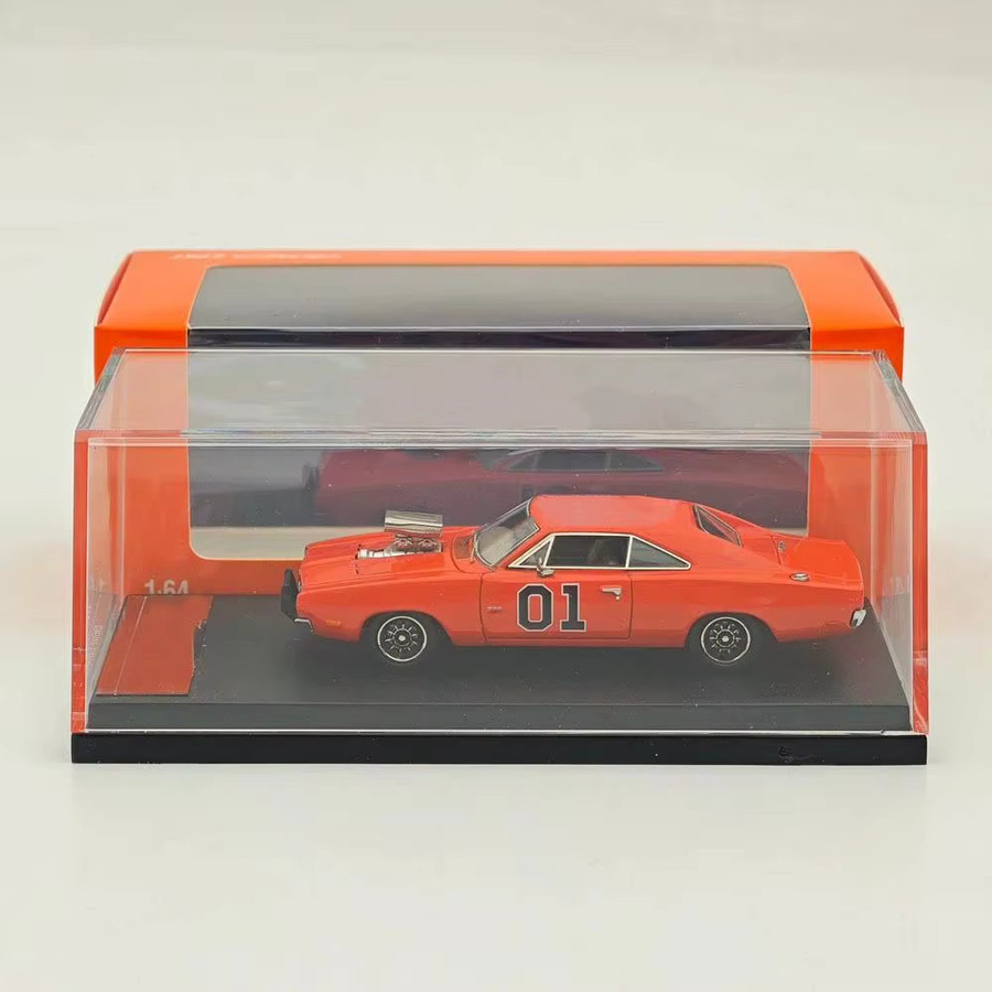 Mini Forge Charger General Lee R/T 1969, Druckguss-Modellauto, 1:64 - Bild 2
