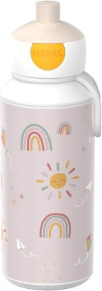 Mepal Trinkflasche Pop-Up Campus 400 ml Multicolour Sunshine & Rainbow - Bild 1