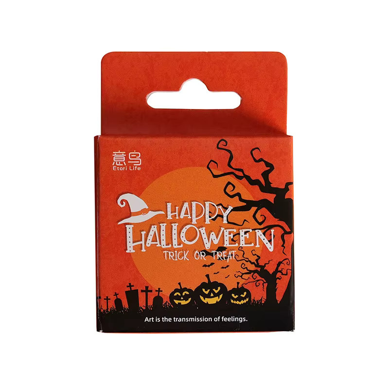 Etori Life Halloween Aufkleber-Set mit 46 Stück in Multicolour als DIY-Dekoration für Tagebuch, Notizbuch und Handy - Bild 5