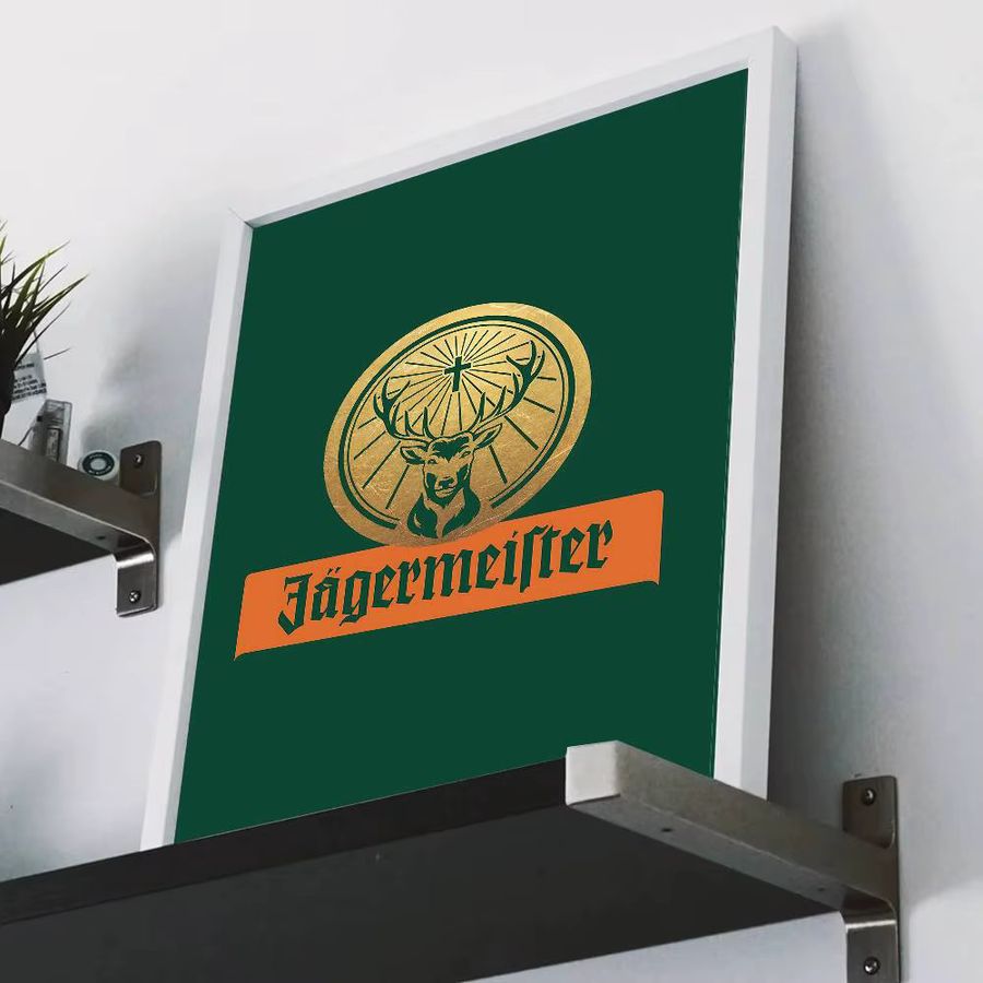 J-Jagermeister Anime-Poster Wandkunst-Aufkleber für Bar und Wohnzimmer - Bild 4