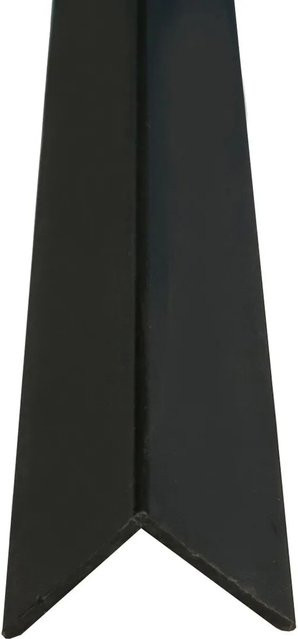 Winkelleiste aus Kunststoff von Döllken Profiles in Schwarz, B/B: 20 x 20 mm, Länge: 2500 mm - Bild 1