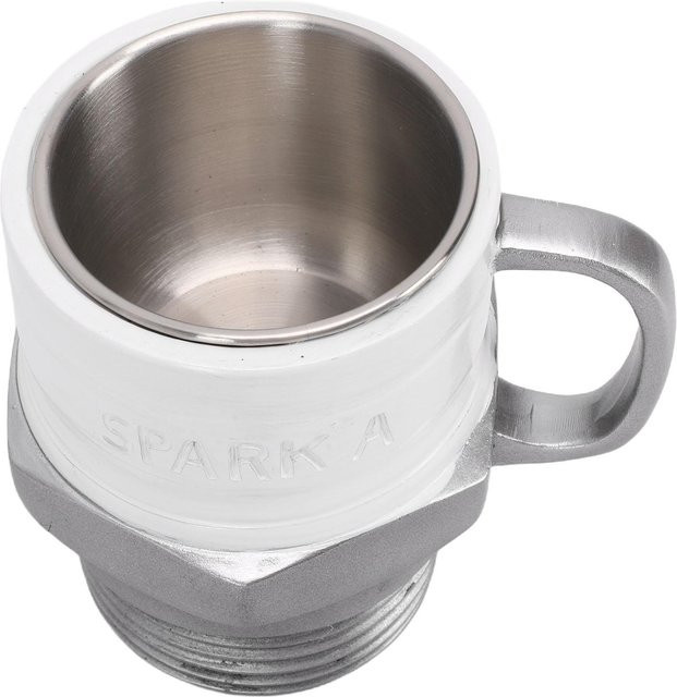 Personalisierte Kaffeetasse Neoglint mit Automobil-Thema aus Edelstahl, Grau, 300 ml - Bild 1