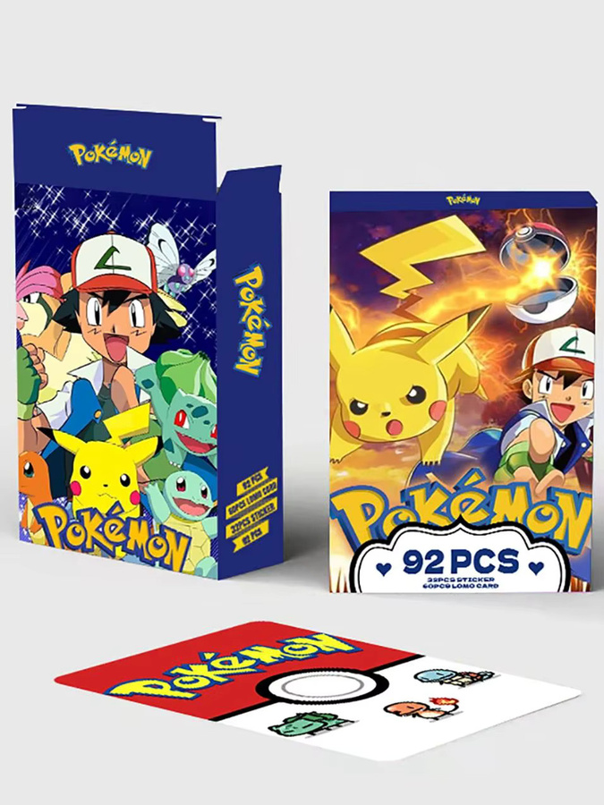 Potdemiel Pokémon Sammelkarten, 92-teiliges Set, Bunt / Mehrfarbig - Bild 5