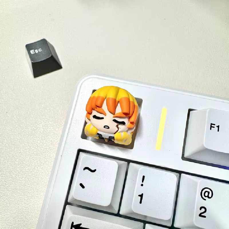 Ajazz Anime Merchandise Tastatur Zubehör Kawaii Keycap ESC Ersatz-Taste Multicolor - Bild 1