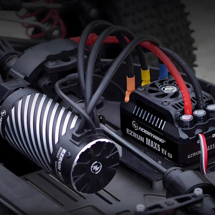 Hobbywing EZRUN Max5 HV G2 ESC mit bürsenlosem Motor, für 1/5 Truck/Buggy - Bild 3