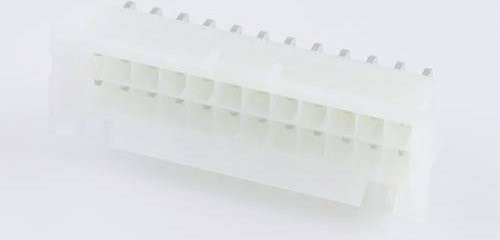 Molex Einbau-Buchsenleiste Standard in Weiß mit 24 Polen und 4,2 mm Rastermaß - Bild 1
