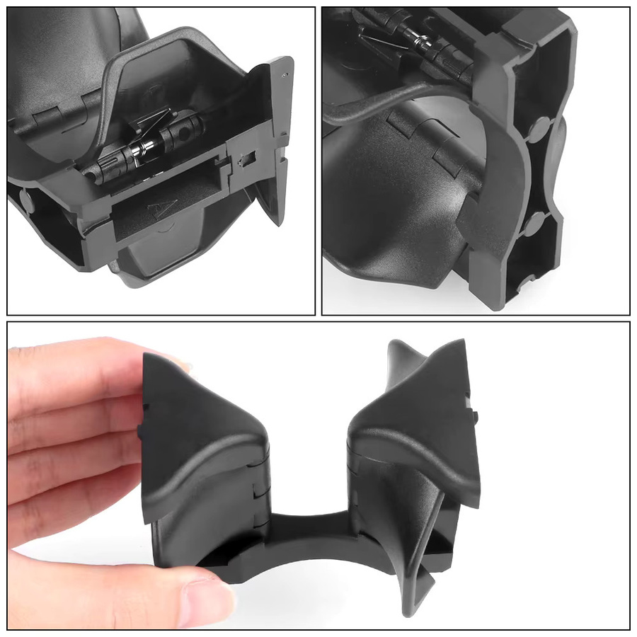 Getränkehalter für die Mittelarmlehne in Schwarz für Mercedes Benz C/E W204 W212 W207 - Bild 3