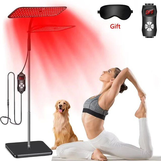 Vilnason Infrarot Licht Lampe für Gesicht und Körper, Unisex - Bild 1
