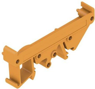 Weidmüller Seitenelement RF RS 70 RE/A5/O.SG 1665 2064300000 offen für Hutschienenmontage, Farbe: Orange, Material: Kunststoff, L x B: 28,55 mm x 13,7 mm - Bild 1