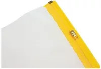 Eichner Planschutztasche DIN A1 transparent mit gelbem Gleitverschluss - Bild 1