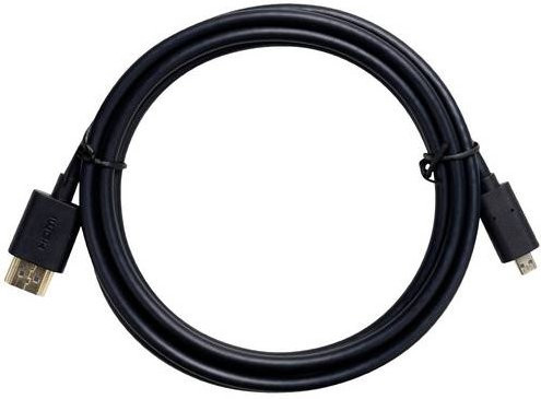 Obsbot HDMI-Anschlusskabel mit HDMI-Micro-D auf HDMI-A Stecker, Schwarz, Länge: 1,50 m - Bild 1