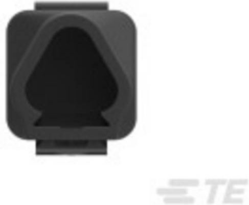TE Connectivity DT Serie Rundstecker Endkappe, Schwarz, 1011-233-0305 - Bild 1