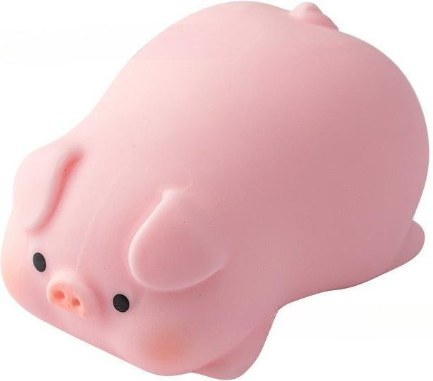 Lustiges Zieh-Haustier Quetschspielzeug Welpe Schweinchen, Dehnbares Tier, Stressbälle - Bild 1