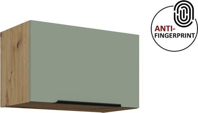 Küchen Hängeschrank ARIA in Aquamarin matt mit Anti-Fingerprint-Beschichtung, Breite: 60 cm - Bild 1