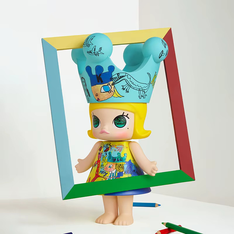 POPMART Mega Royal Molly Prinzessin Blind Box, Trendy Toy - Bild 2