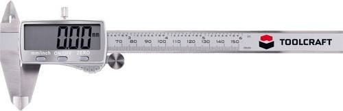 TOOLCRAFT Digitaler Messschieber DIN EN 862 in Silber, Messbereich 150 mm - Bild 1