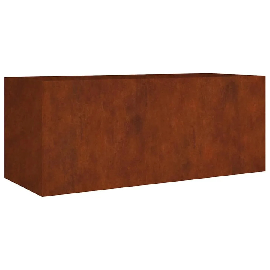 vidaXL Hochbeet aus Cortenstahl in Braun, B/T/H: 200 x 80 x 80 cm - Bild 2
