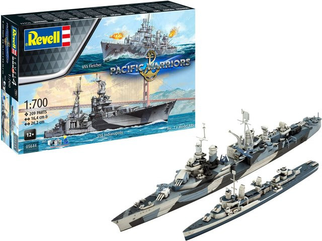 Revell Pacific Warriors Gift Set Modellbau 1:700 ab 12 Jahren - Bild 1